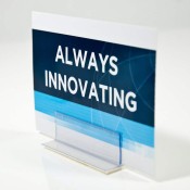 Clear Grip Sign Holder