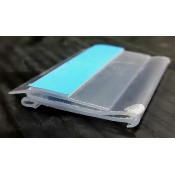 C-Channel Label Holder with Adhesive