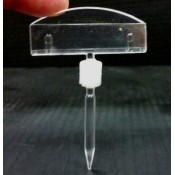 Plastic Pin with Large Card Holder