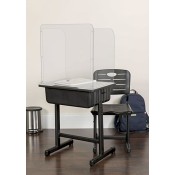 Clear School Desk Shield