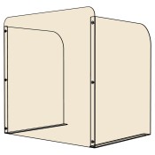 Clear School Desk Shield