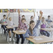 Clear School Desk Shield