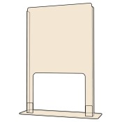 Bank Teller Counter Shield