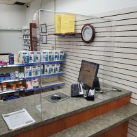 Clear Protective Shields for Countertops