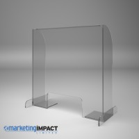 Clear Protective Shields for Countertops