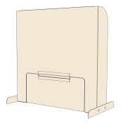 Clear Counter Shield