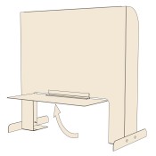 Clear Counter Shield