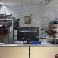 Clear Desk Partition Shield