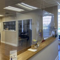 Hanging Clear Protective Shields