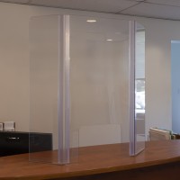 Hinged Clear Protective Shield