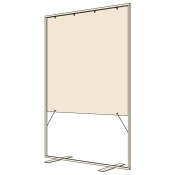 Clear Restaurant Table Shield 1