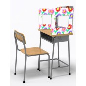 20" Classroom Desk Shield