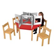 16" Classroom Desk Shield