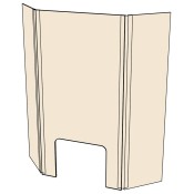 Hinged Counter Shield