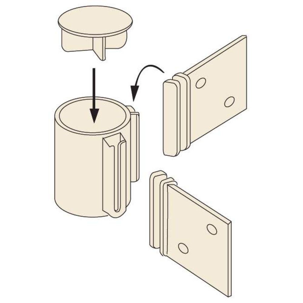 Shelf Support - 4 Sided Shelf Support - 4 Sided