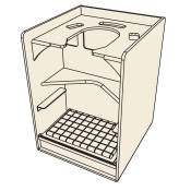 Gravity Pot and Merchandise Stands
