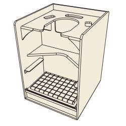 Gravity Pot and Merchandise Stands