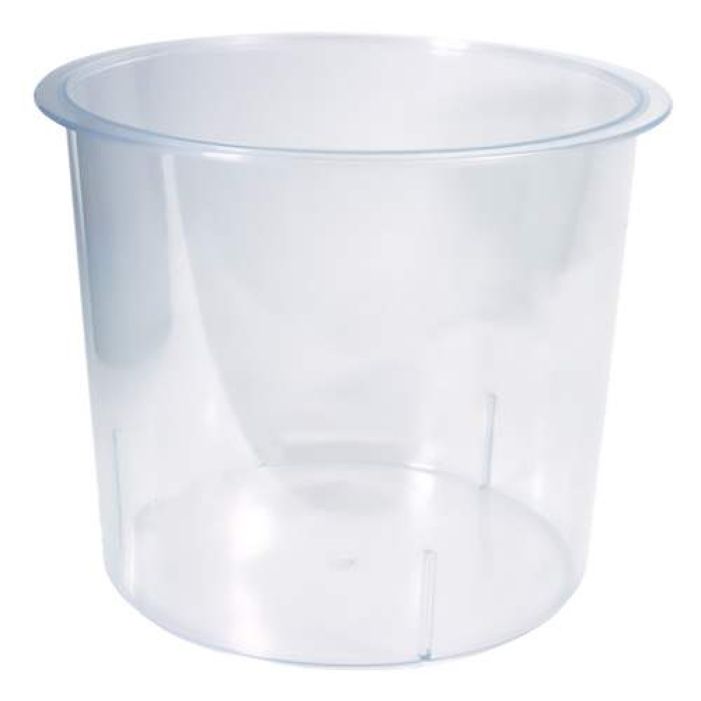 Clear Plastic Tub - 6” Diameter Clear Plastic Tub - 6” Diameter