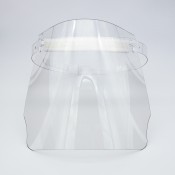 Clear Face Shield with Adjustable Headband