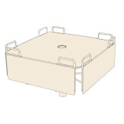 Four-Way Wire Carousel
