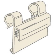 Clear Extruded Wire Basket Sign Holder