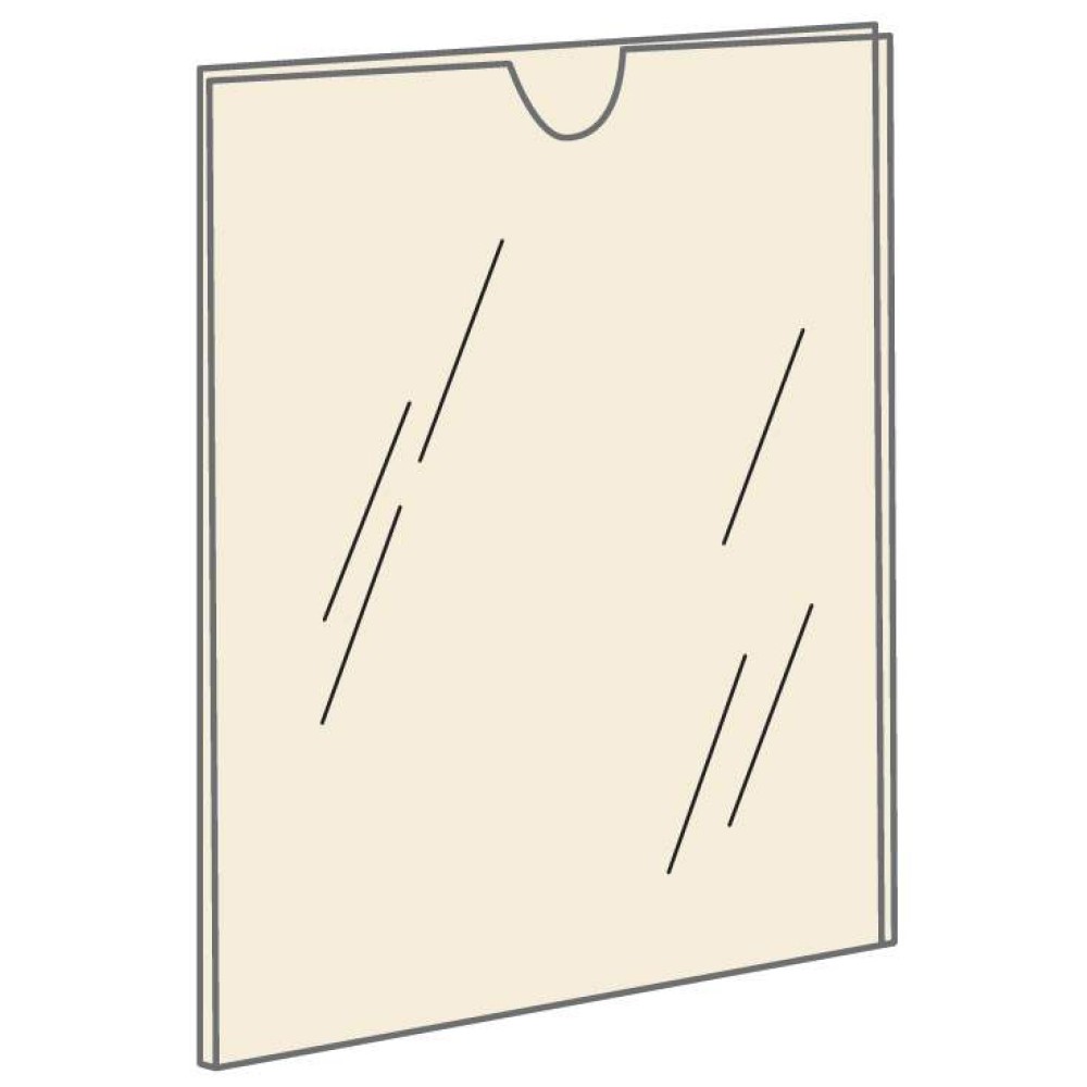 Clear Sign Holder - 8.5" x 11" Clear Sign Holder - 8.5" x 11"