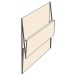 Clear Vinyl C-Channel Sign Holder - 7" x 11"