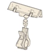 Clip-On Spring Sign Holder