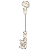 Clip-On Wire Sign Holder