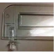2" Clip-In Adjustable Shelf Divider with Pin