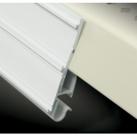 Double Label Holder - Model # SHE2380WHITE