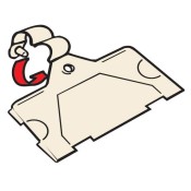 Fold-N-Hold Covered Ticket Holder