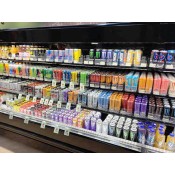 Kwickload® Shelf Mount Pusher Kit with Double Tray and Bottle Front