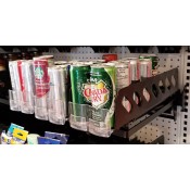 Kwickload® Crossbar Mount Pusher Kit with Double Tray and Bottle Front