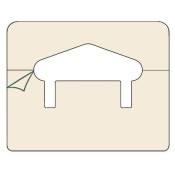Large Easy Peel Hang Tab