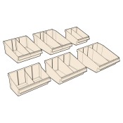 Multi-Purpose Clear Bins