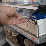 Security Flip Door with Alarm