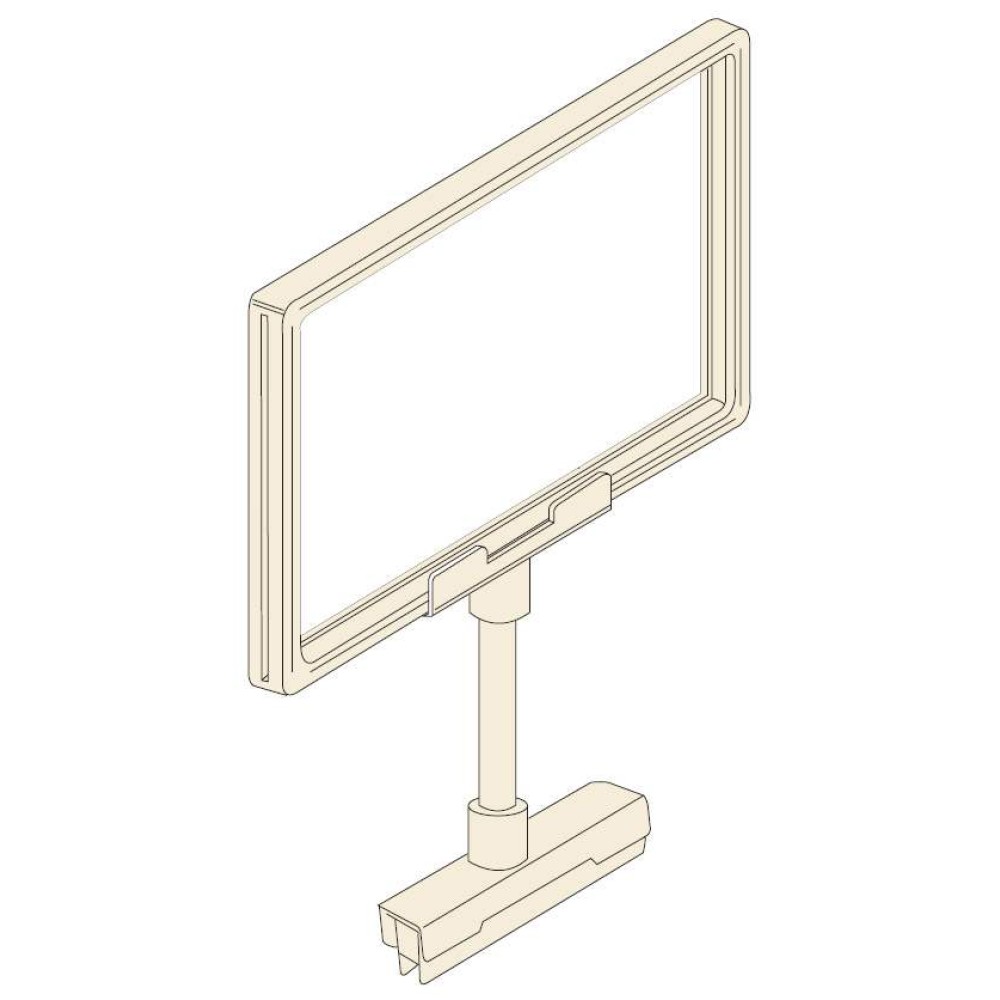 Sign Holder Frame with Magnetic Stem Base - 11" x 14" Sign Holder Frame with Magnetic Stem Base - 11" x 14"