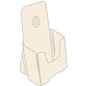 Slant Back Wall-Mounted Brochure Holder
