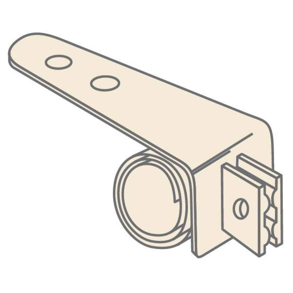 Spring Coil Mount with Card Clip Spring Coil Mount with Card Clip