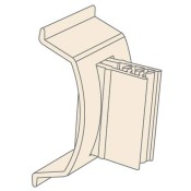 Flag C-Channel Sign Holder with Gripper