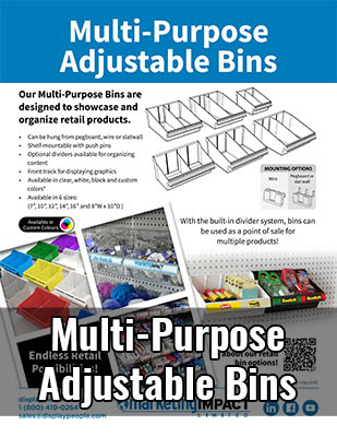 Multi-Purpose Adjustable Bins